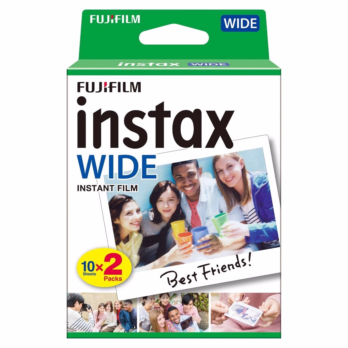 Fujifilm Instax WIDE film 2x10 listov