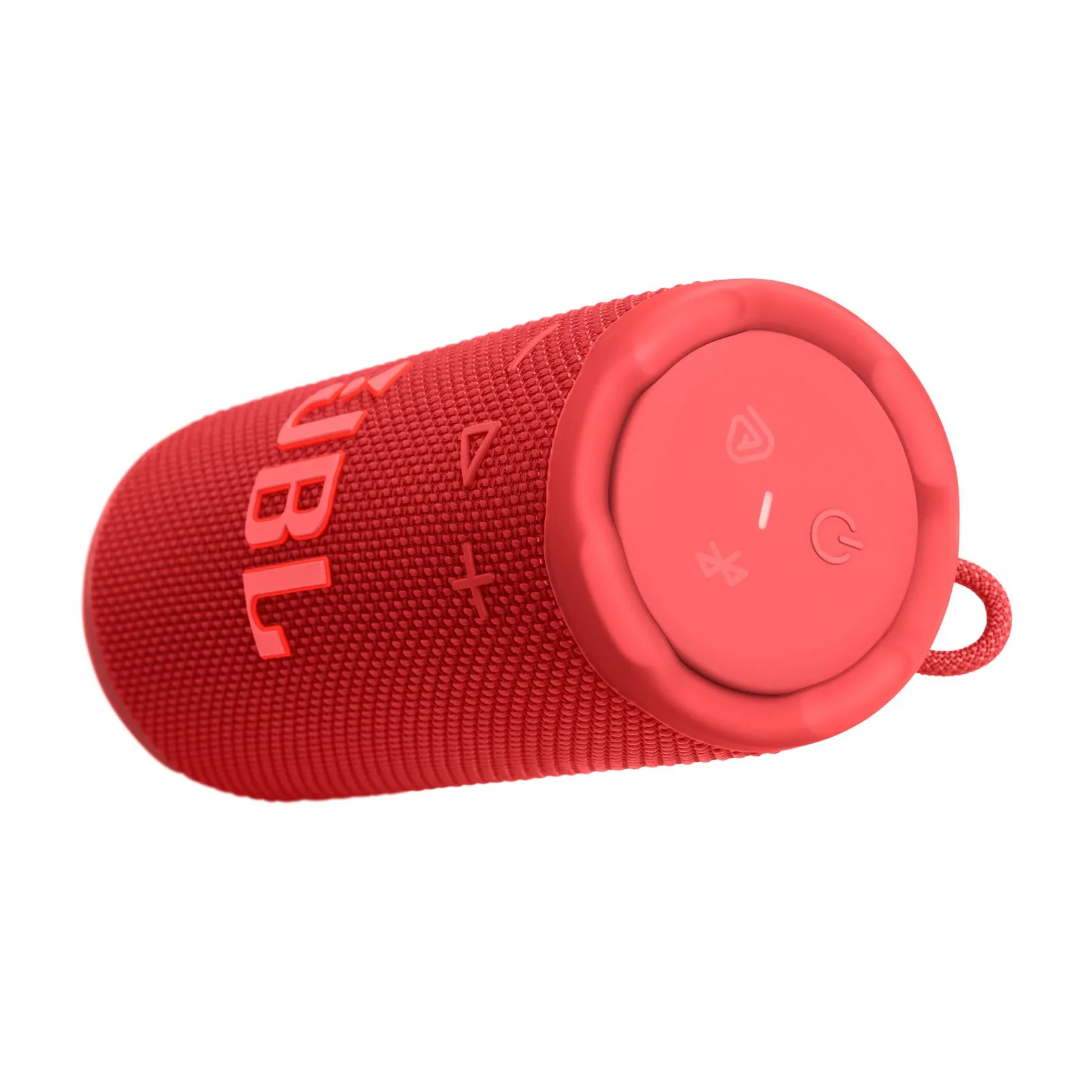 JBL GRIP Red pogled na zvočnik od strani