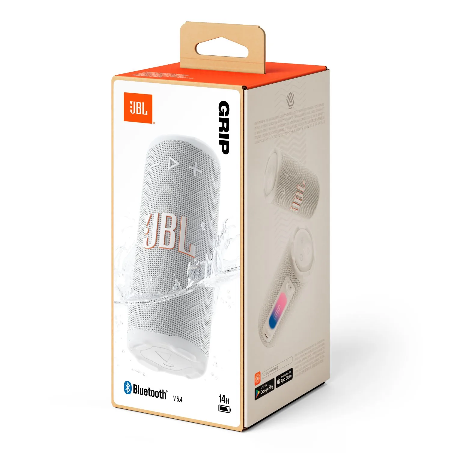 JBL Grip White ekološka škatla zvočnika
