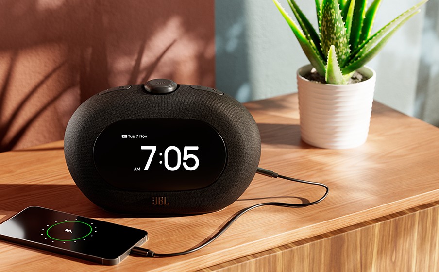 JBL Horizon 3 – Radio, Budilka in Zvočnik v enem Črne barve