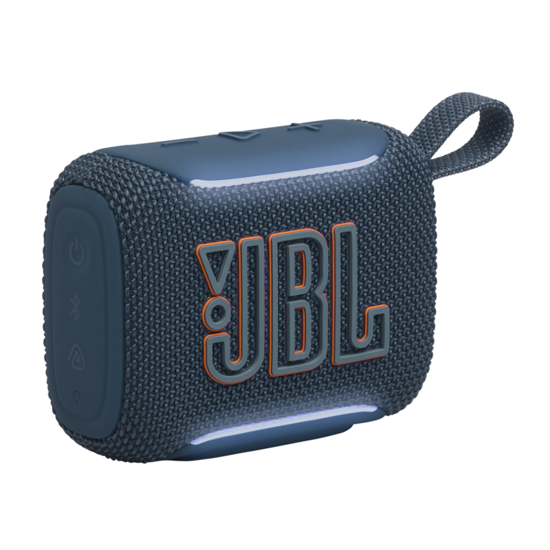 JBL Go 5 moder z ambientno robno osvetlitvijo