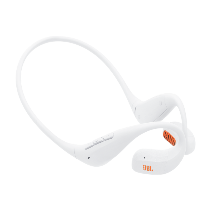 JBL Endurance Pace bele odprte športne slušalke