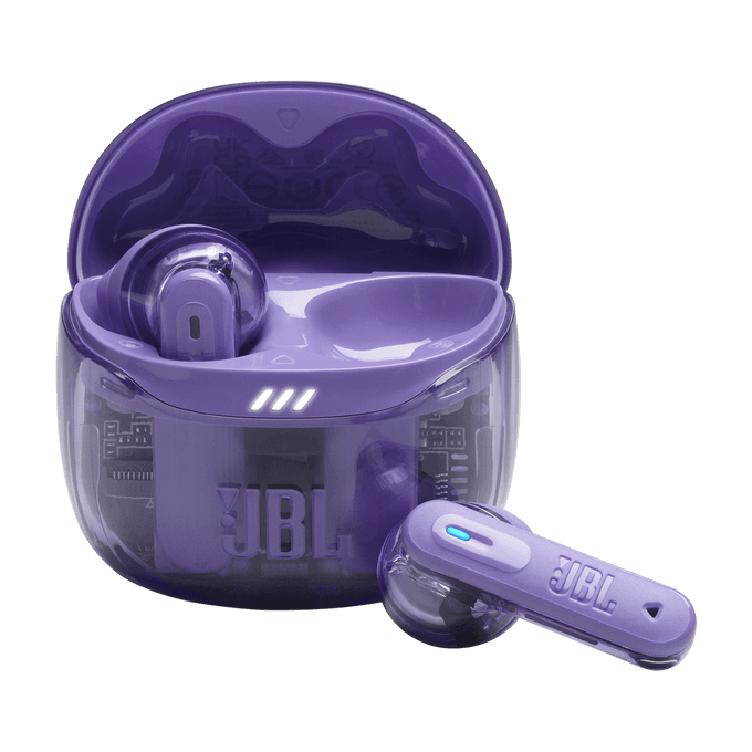 JBL Tune Flex 2 Ghost Mauve brezžične slušalke glavni pogled