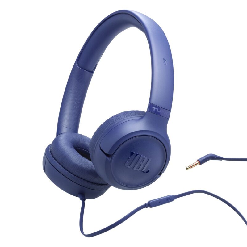 JBL Tune 530 modre žične slušalke