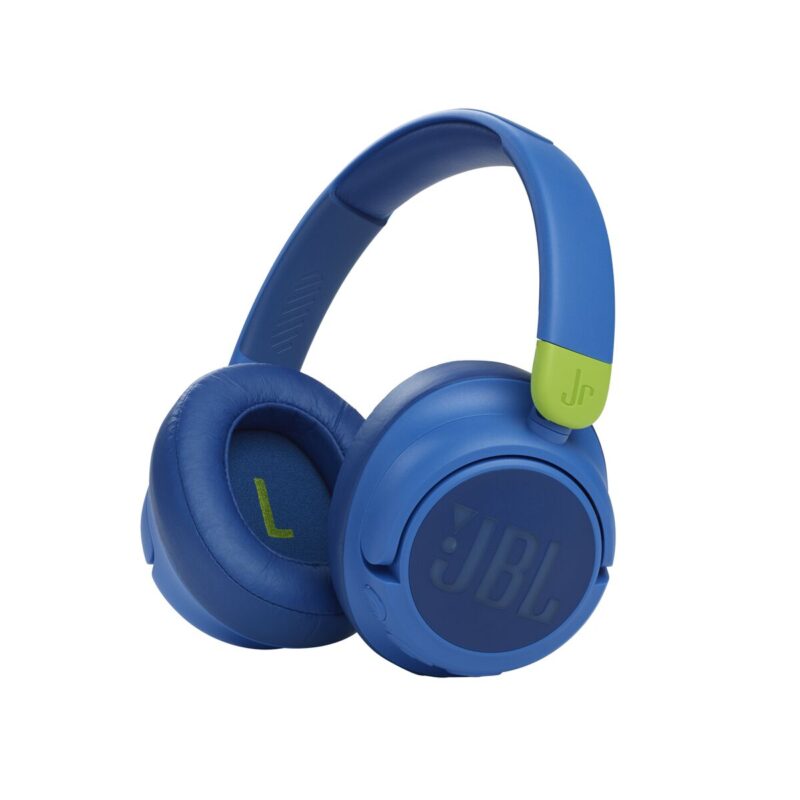 JBL JR460NC modre otroške brezžične slušalke