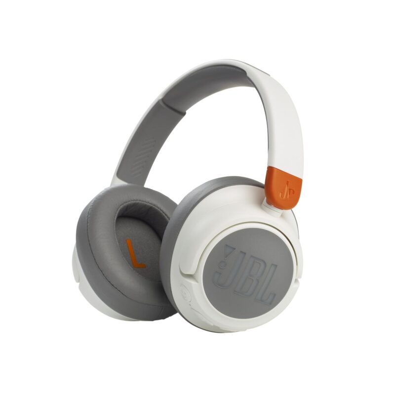 JBL JR460NC bele otroške brezžične slušalke