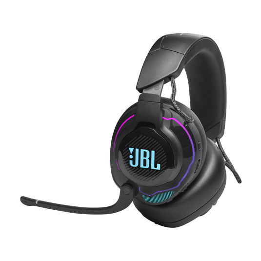 JBL Quantum 910 Wireless črne gaming slušalke z mikrofonom