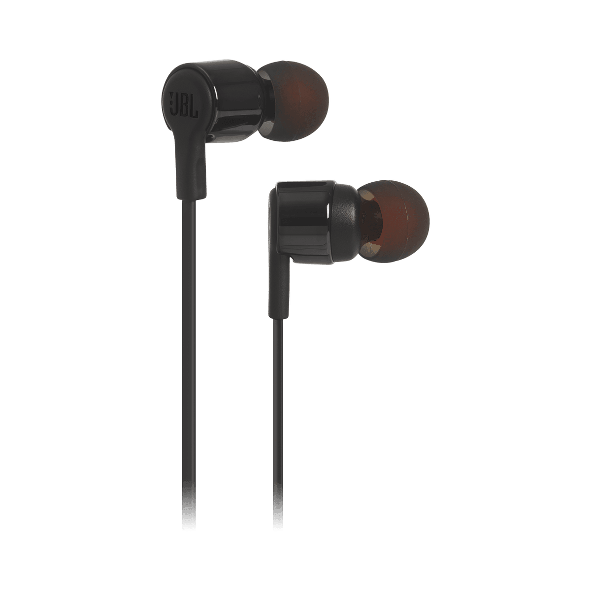JBL Tune 210 črne žične slušalke
