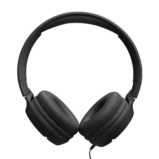 JBL Tune 520C USB-C črne slušalke pogled od zadaj