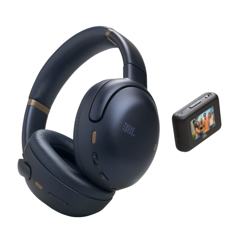 JBL Tour One M3 Smart Tx modre brezžične slušalke glavni pogled