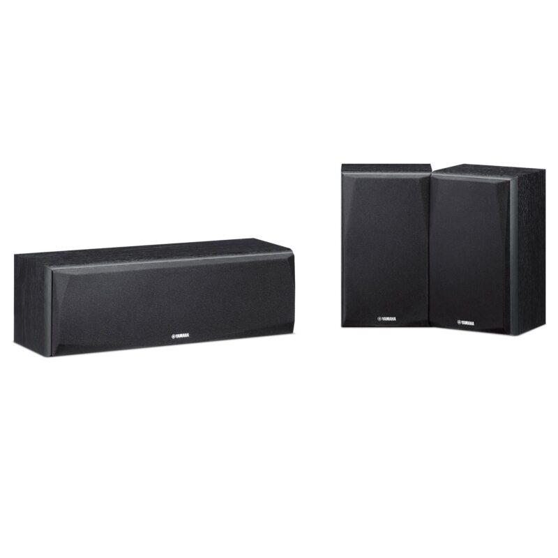 Yamaha NS-P51 Black – sredinski in dva prostorska zvočnika, črna izvedba