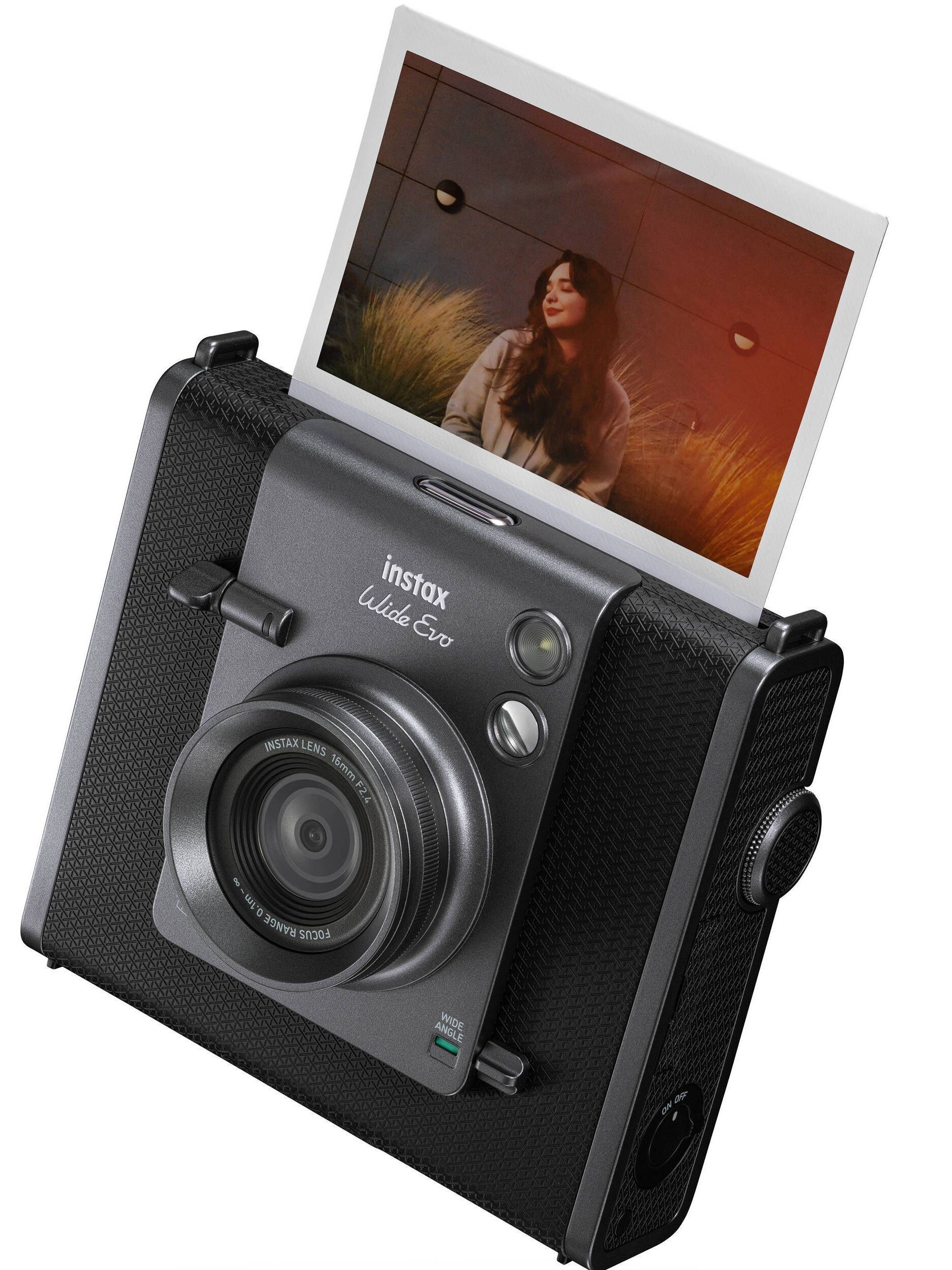 Fujifilm instax WIDE Evo Black hibridni fotoaparat