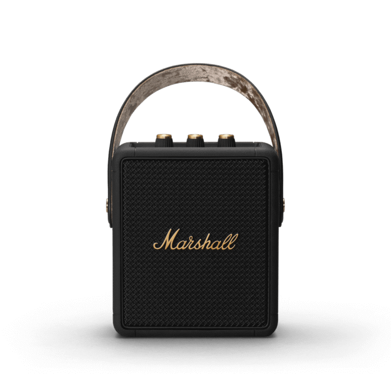 Marshall Stockwell II črno-zlat prenosni Bluetooth zvočnik