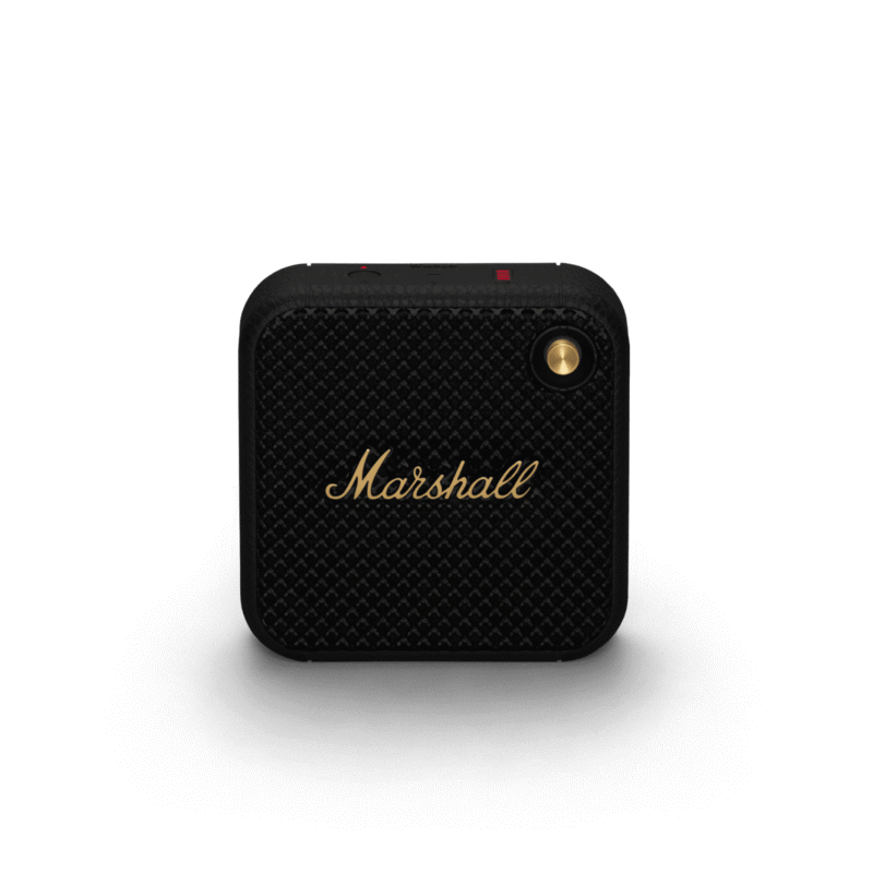 Marshall Willen črno-zlat prenosni Bluetooth zvočnik