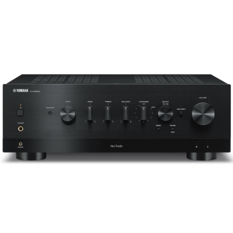 Yamaha R-N1000A Black – črn mrežni stereo sprejemnik